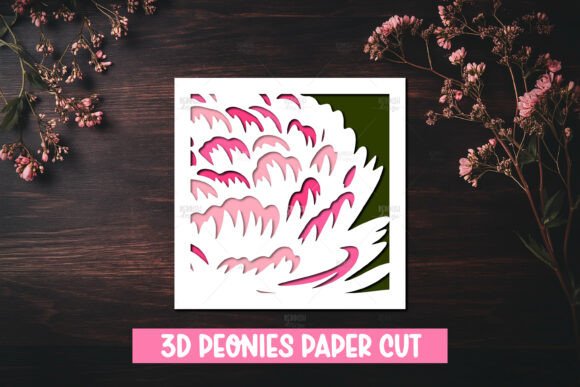3D SVG Peony Flowers: Seller Review