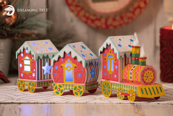 Choo-Choo Train SVG: A 3D SVG Christmas Review