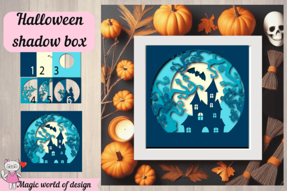 Halloween 3D SVG Haunted House Review