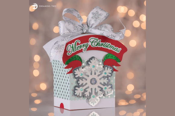 Merry Christmas Gift Box 3D SVG Review