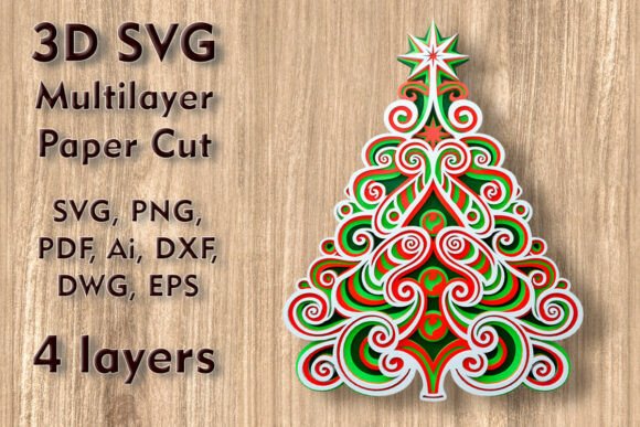 Review: 3D SVG Christmas Tree for Crafters