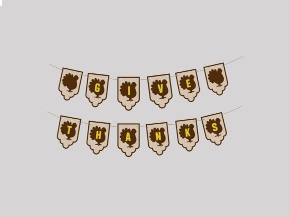 Reviewing a 3D SVG Thanksgiving Banner for Branding