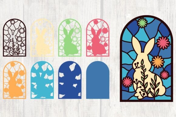 Reviewing the Floral Bunny 3D SVG for Shadow Boxes
