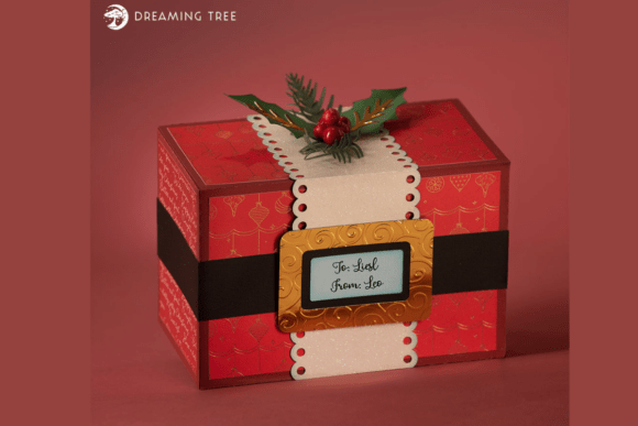 Reviewing the Ho, Ho, Ho Gift Box SVG for Holiday Embroidery