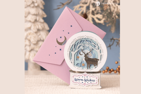 Reviewing the Snow Globe Shaker 3D SVG for Christmas